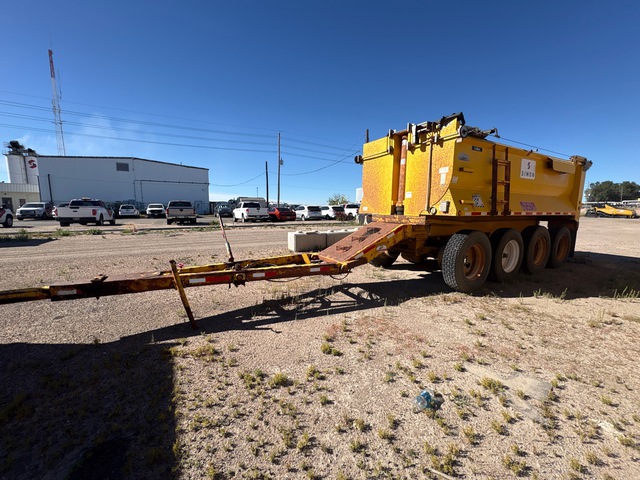 2012 Truck Equipment Cornh 800R-82011-819 Quad/A Pup Dump Trailer