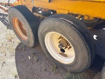 Trailer Chassis with Tire Condition