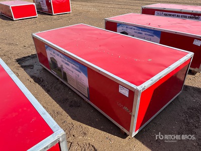 2026 SKLP SK-ZP20 20 ft x 30 ft All-Steel Enclosed Carport (Unused)