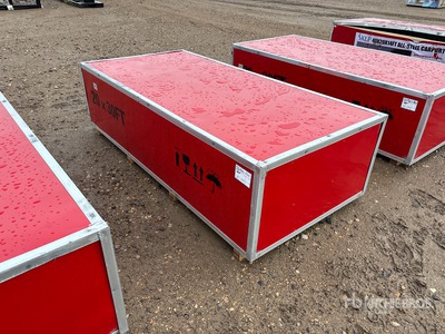 2026 SKLP SK-ZP20 20 ft x 30 ft All-Steel Enclosed Carport (Unused)