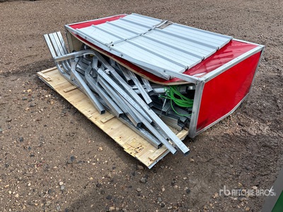 2026 SKLP SK-ZP20 20 ft x 30 ft All-Steel Enclosed Carport (Unused)