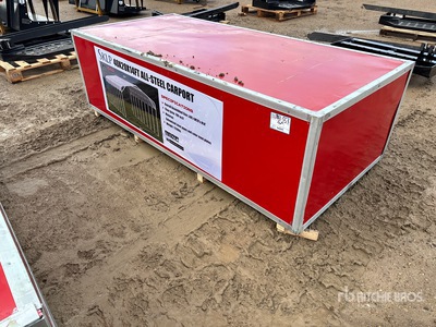 2026 SKLP SK-SC40 20 ft x 40 ft All-Steel Wiata Samochodowa (Unused)