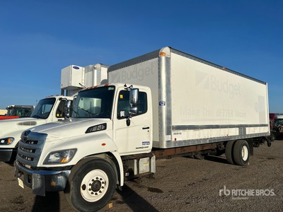2018 Hino 338 4x2 Autocarro furgonato