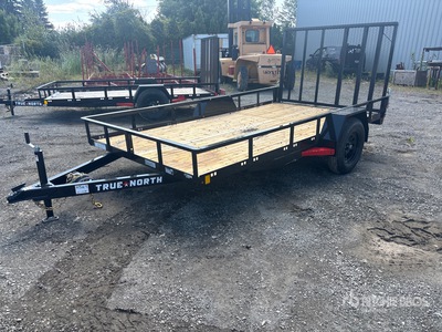 2027 True North TNU721231DSFK 12 ft S/A Remorque utilitaire