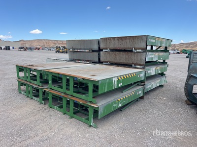 Quantity of (14) 7x6 Ft Loading Dock Ramps