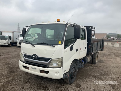 2013 Hino 195 4x2 Crew Cab S/A Dump Truck