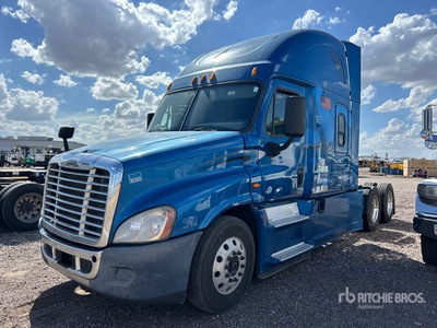 2015 Freightliner Cascadia 125 6x4 T/A Sleeper Truck Tractor (Inoperable)