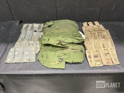 (21) Radio Set Carriers, (92) M4 Three Mag Pouches & Assorted Items
