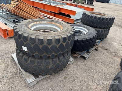 Quantity of (5) 15.5-25 Tires
