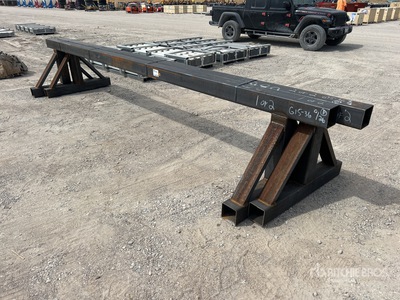 Quantity of (2) 18 ft Pipe Stands パイプライン その他