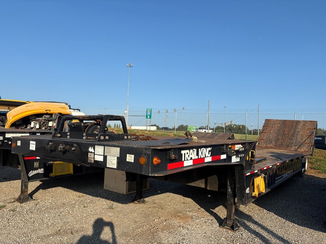 2017 Trail King TK80HT 48 ft T/A Hydraulic Tail Trailer