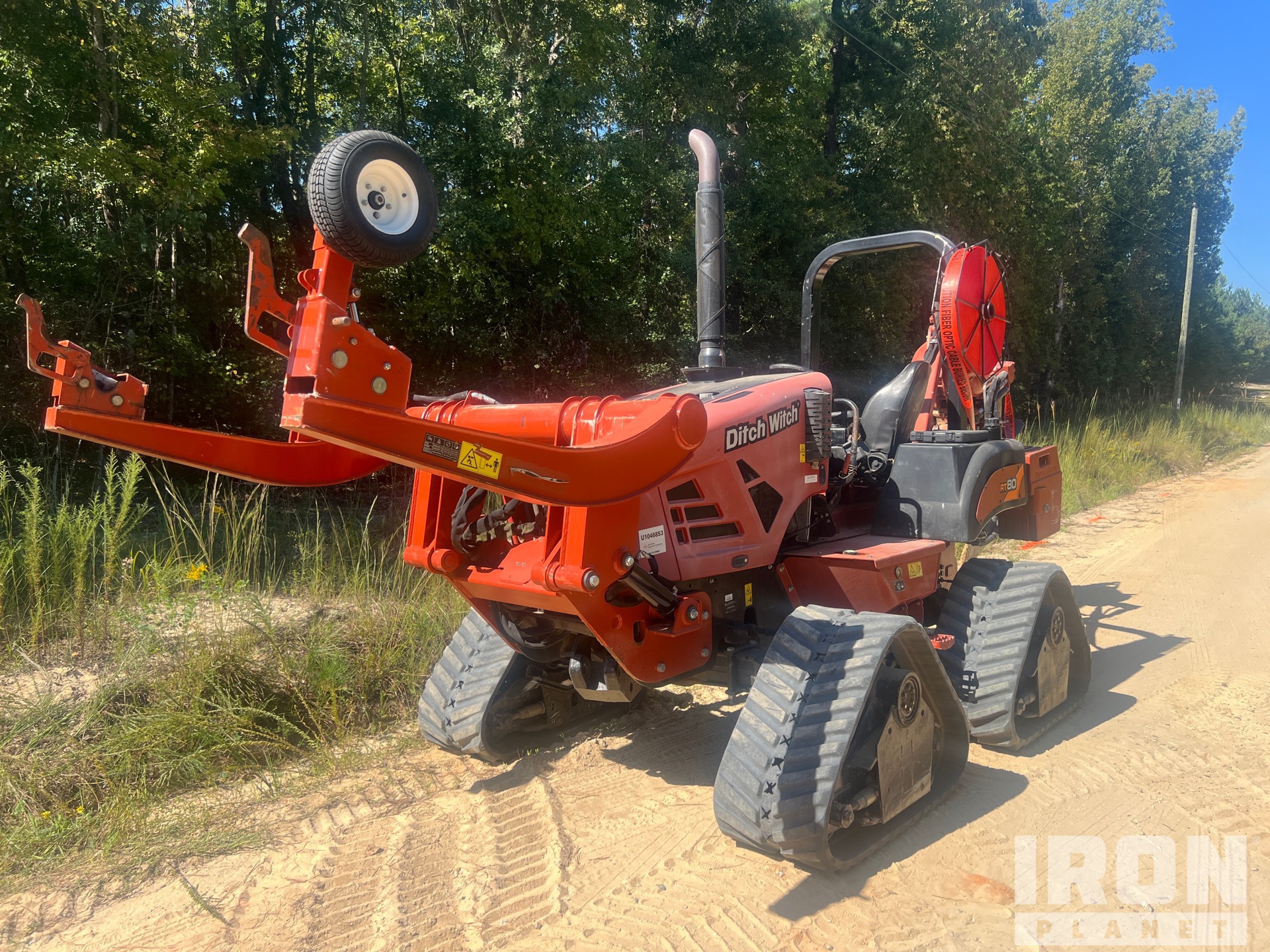2021 Ditch Witch RT80Q Tracked Tracked Pług kablowy do wykopów
