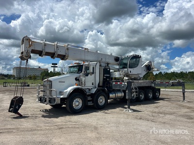 Manitex TC700 70 ton on 2015 Kenworth T800 12x6 Boom Truck