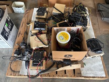 Quantity of (9) General Electric UHF Radios