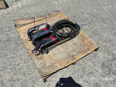 Quantity of (2) Mustang CV3500 Electric Concrete Vibrator (Unused)