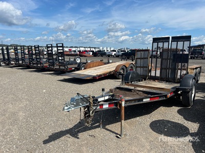 2017 Miska 7 ft S/A Equipment Trailer