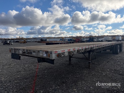 2004 Wilson 30 ton 48 ft T/A Remorque à plateau