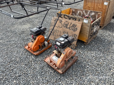 Qty of 2 Mikasa Vibratory Plate Compactors