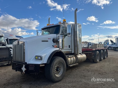2014 Kenworth T800 8x6 Sleeper Cabina y chasis (Inoperable)