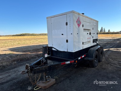 2018 Cummins 100D6R T/A Generator Trailer