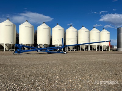 2018 Brandt 1390 HP 13 in x 90 ft Telescopic Swing Grain Auger