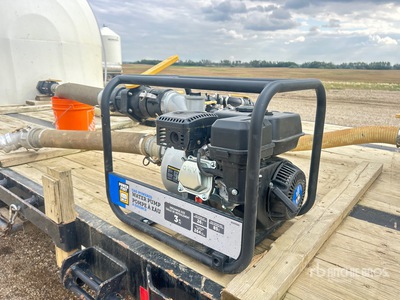 Pattison Manifold/Valves c/w Powerfist 3 hp Water Pump, Hoses 農業関連 - その他