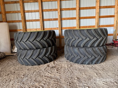 Quantity of (4) Goodyear 680/50R46 Sprayer Tires