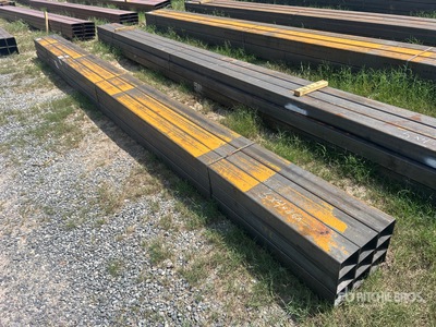 Quantity of (9) 5 in x 4 in x 20 ft Rectangle Tubing その他 - 店舗 & 倉庫 (Unused)