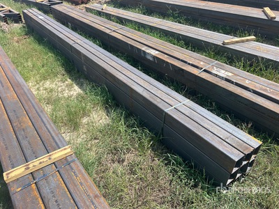 Quantity of (9) 5 in x 4 in x 20 ft Rectangle Tubing その他 - 店舗 & 倉庫 (Unused)