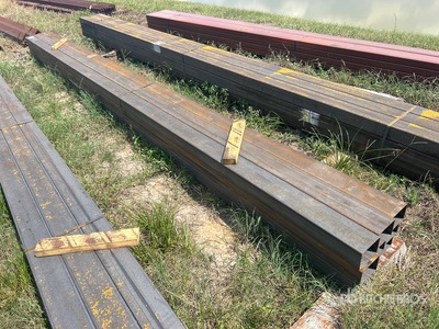 Quantity of (9) 5 in x 4 in x 19 ft Rectangle Tubing その他 - 店舗 & 倉庫 (Unused)