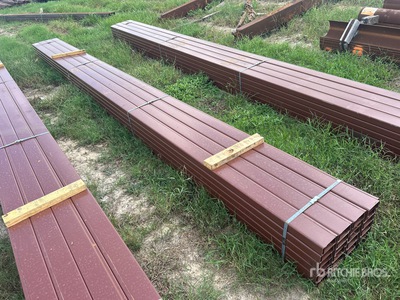 Quantity of (48) 4 in x 20 ft C- Purlin その他 - 店舗 & 倉庫 (Unused)