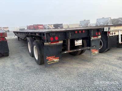 1991 Trailmobile 45 ft T/A Flatbed Trailer