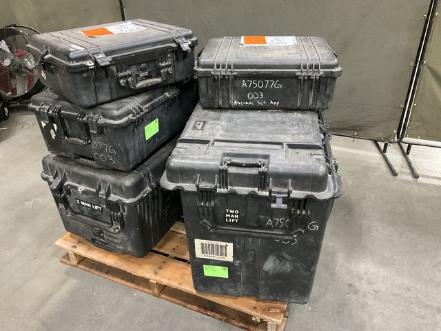 (5) Assorted Storage Cases