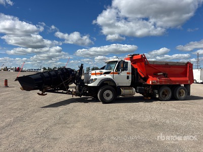 2015 International 7600 6x4 Snow Plow Truck