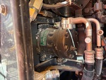 Engine with A/C Compressor