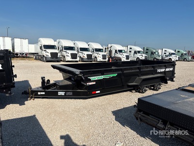 2026 Industrias America 7016R 16 ft T/A Dump Utility Trailer