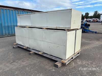 Quantity of (3) Industrial Shelving w/Drawer Shelving