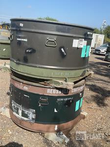 (2) Shipping & Storage Drums