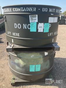 (2) Shipping & Storage Drums