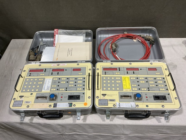 (2) General Electrodynamics LCI-1 Load Cell Indicators (2) General Electrodynamics LCI-1 Load Cell Indicators