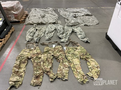 (31) Wet Weather Ponchos, (89) Pairs of Assorted Trousers & Assorted Items