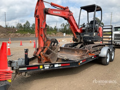 2018 Miska T/A Equipment Trailer
