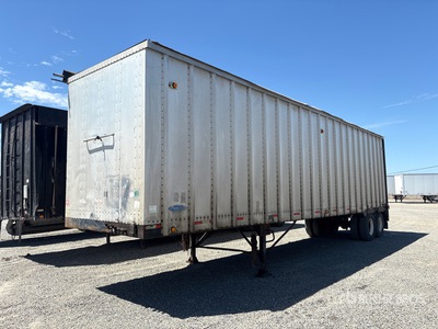 1989 Peerless 40 ft T/A Aluminum Moving Floor Trailer