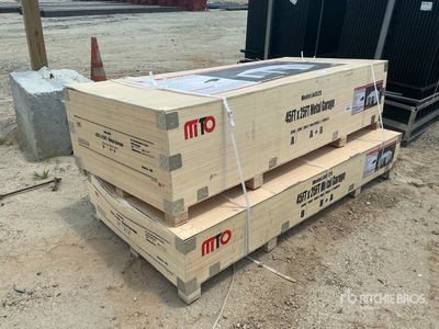 2026 MTO A4525 Double Garage Metal Shed (Unused)