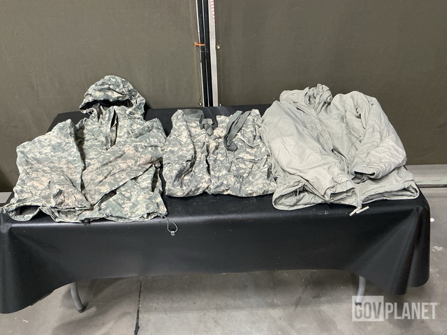 (49) Wet Weather Jackets, (17) Cold Weather Parkas & Assorted Items