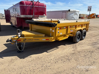 2025 Load Trail DT142 14 ft T/A Dump Utility Trailer (Unused)