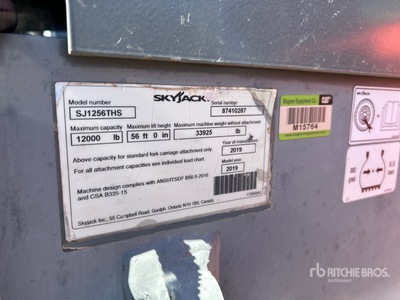 2019 Skyjack SJ1256 Teleskoplader