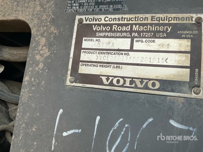 2009 Volvo SD77DA Smooth Drum Compactor