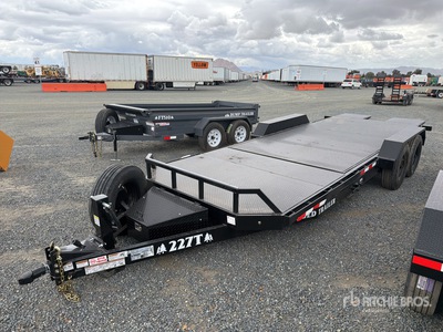 2026 Industrias America 227T 21 ft T/A Tilt Deck Trailer (Unused)