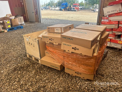Quantity of (2) Pallets of MOXA Products (Unused)